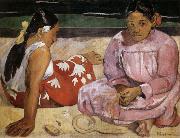 Paul Gauguin Women of Tahiti oil painting